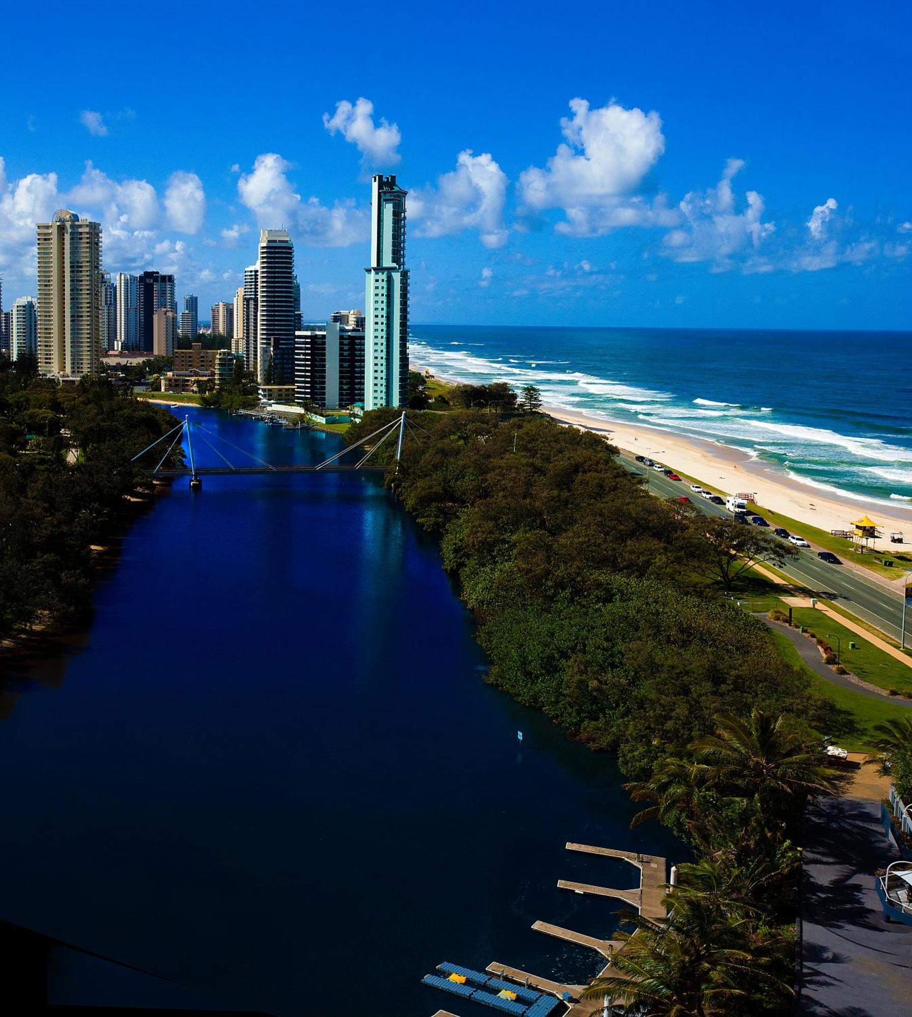 Narrowneck Court Holiday Apartments Gold Coast Exteriér fotografie